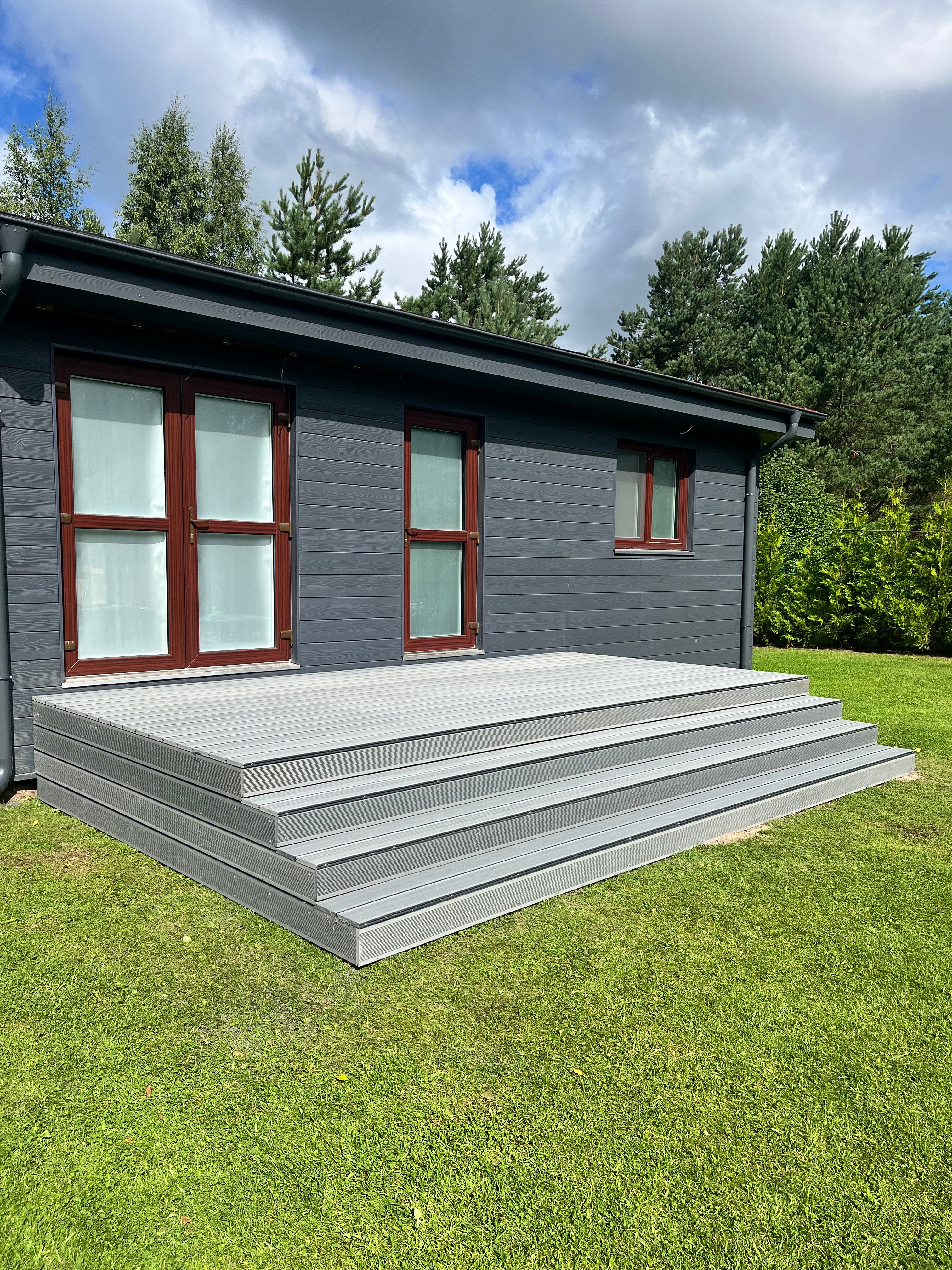 Composite (WPC) terrace deck 5mx3,5m