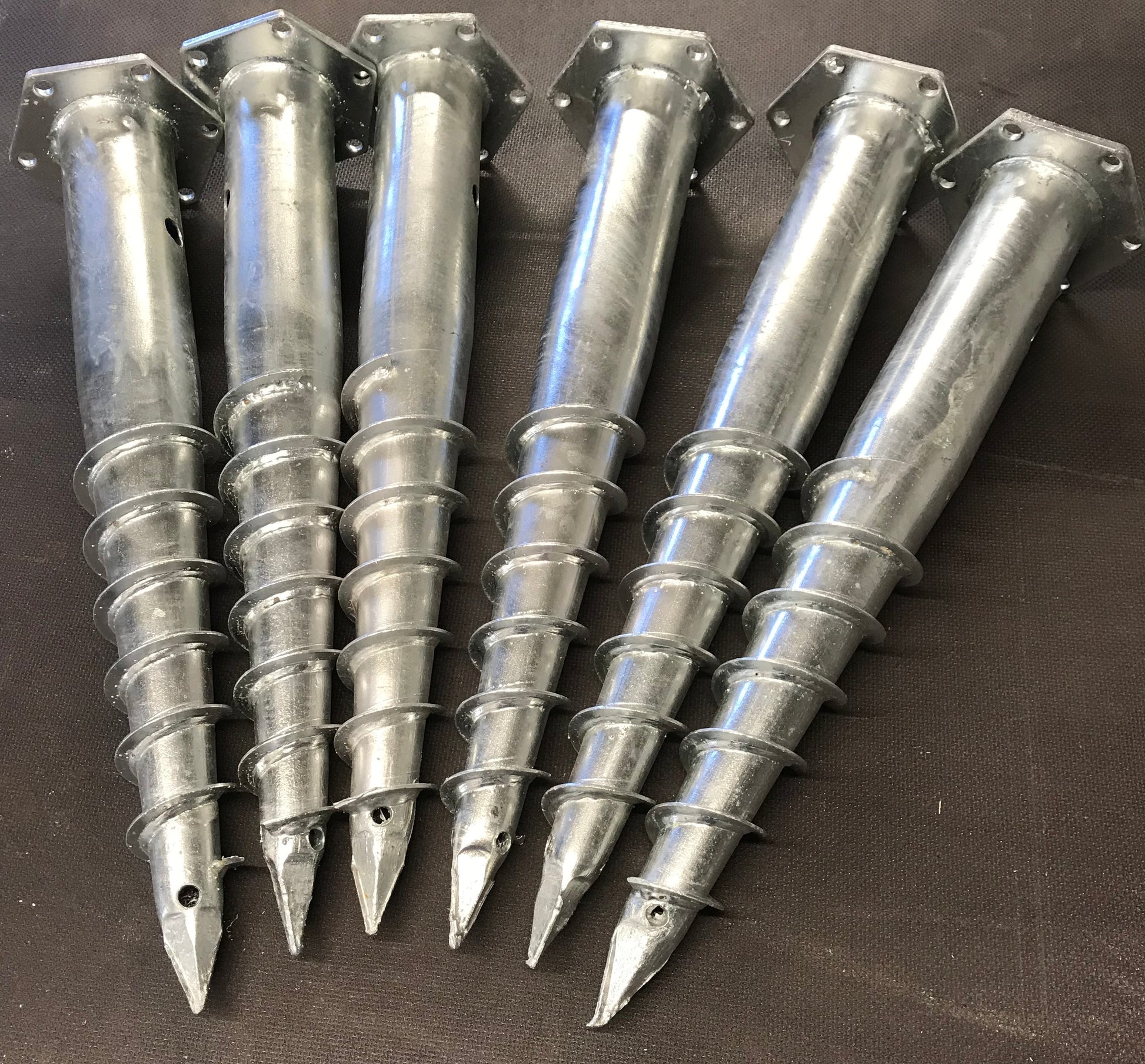 metal screw piles for your terrace deck