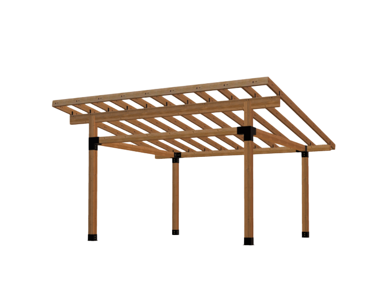 Canopy Bracket Kit(145x145mm lumber)