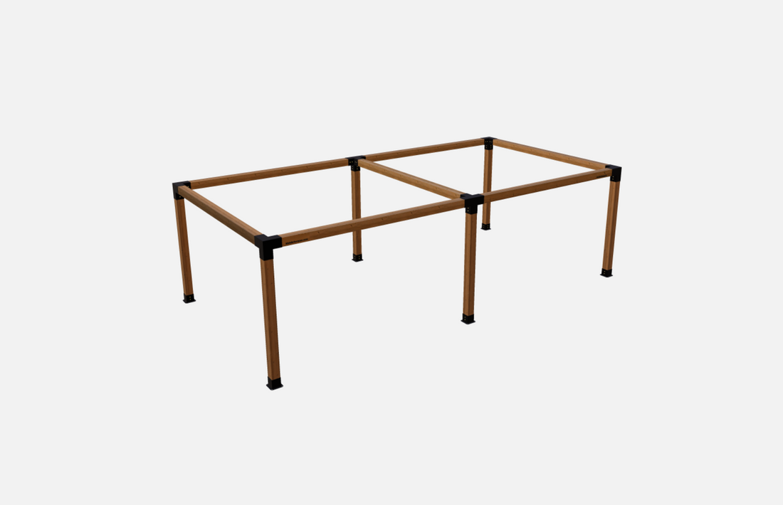 Pergola Configurator (145x145mm lumber) - Mobile Terraces