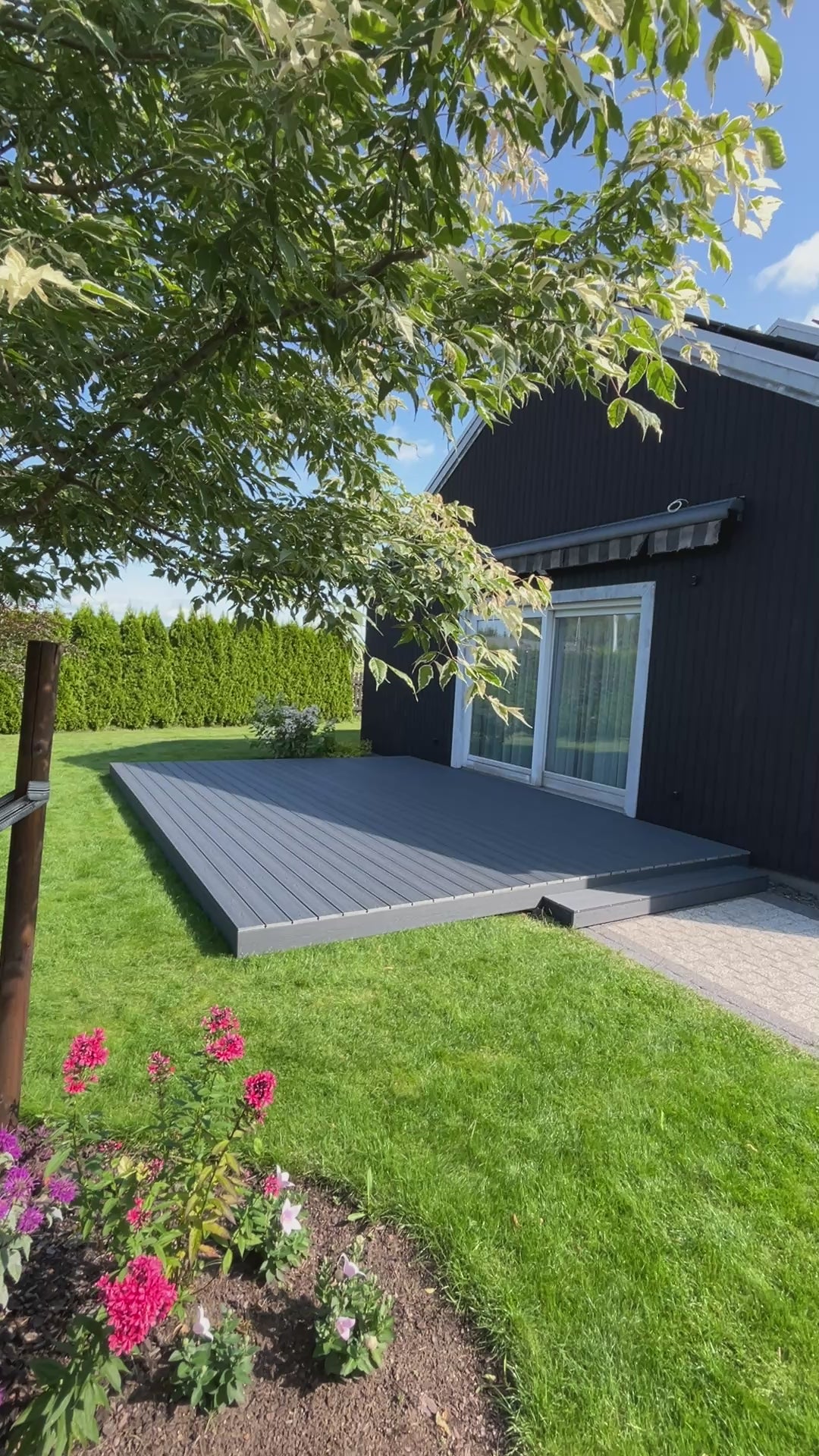Composite (WPC) terrace deck 6mx4,5m