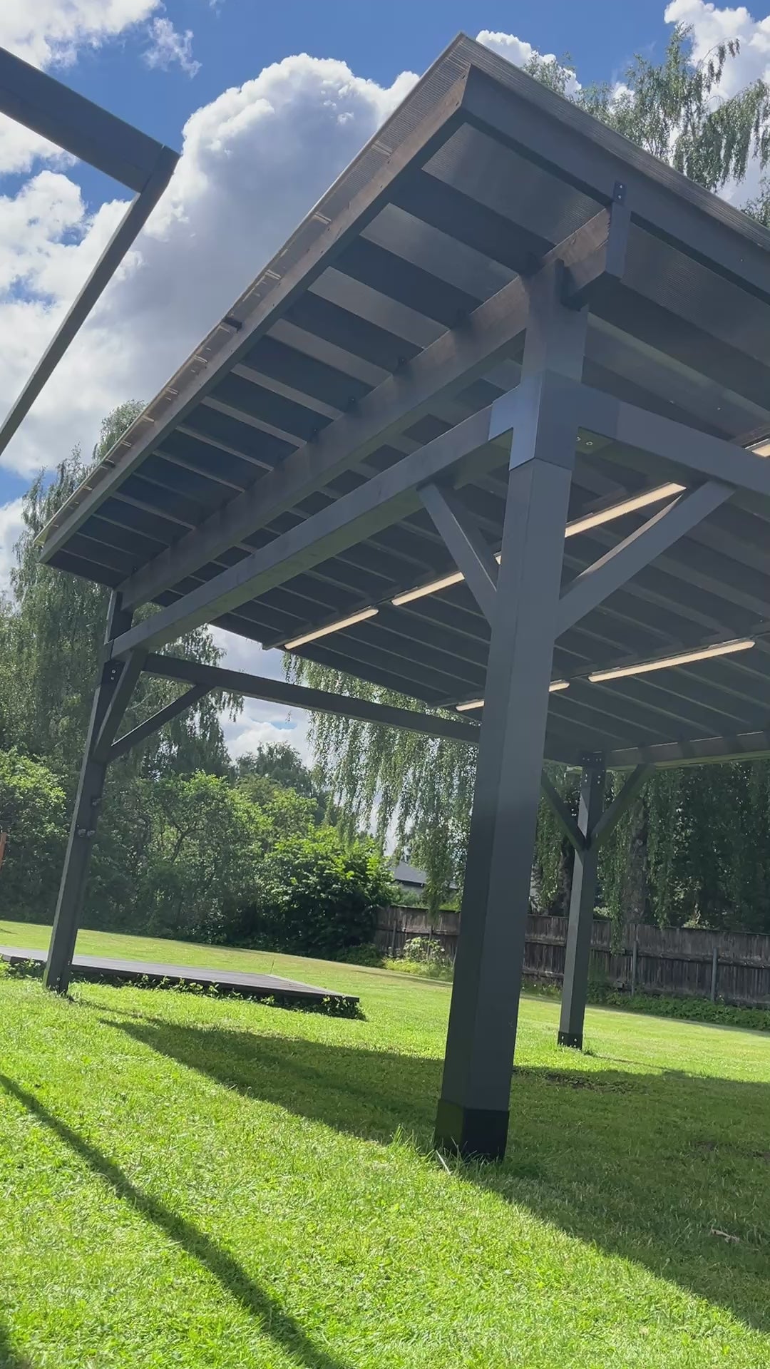 Modular canopy DIY, 6mx5m