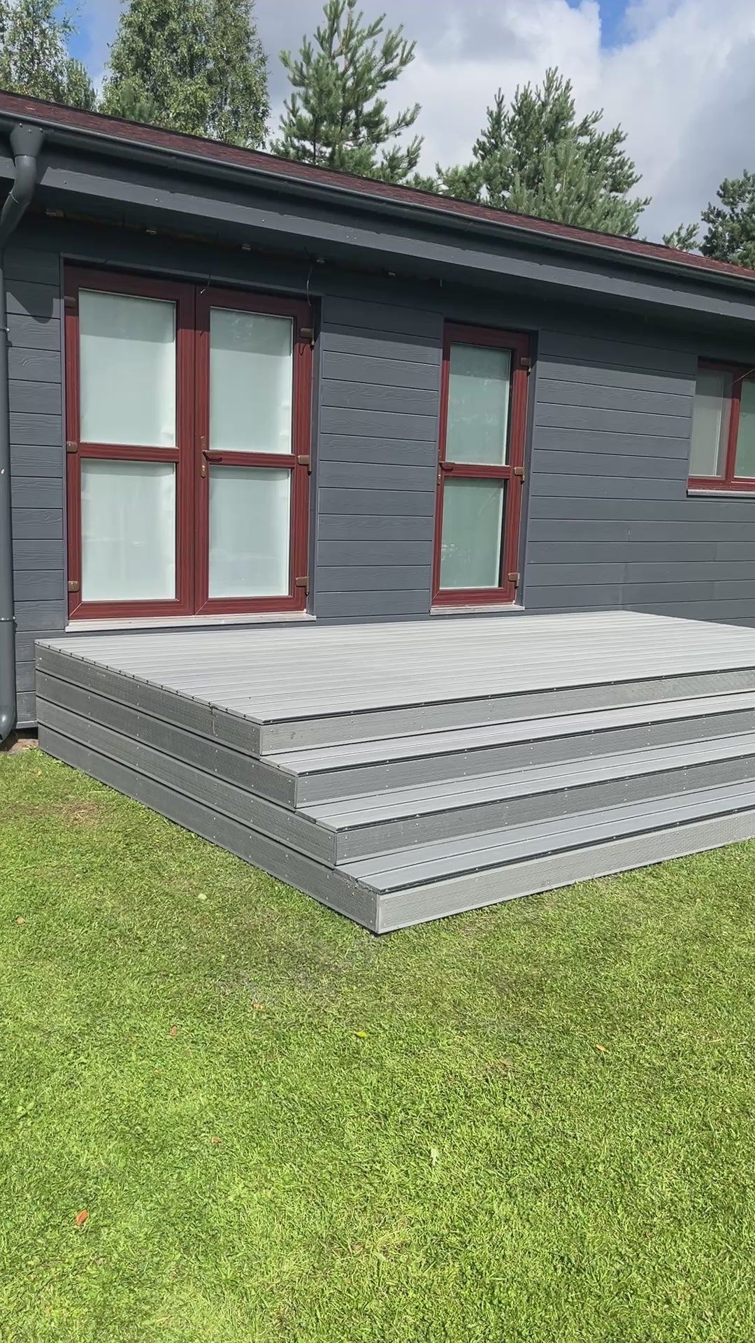 Composite (WPC) terrace deck 5mx3,5m