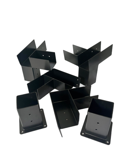 Slope wall mounted Canopy Bracket Kit (10°slope, 95x95mm lumber)