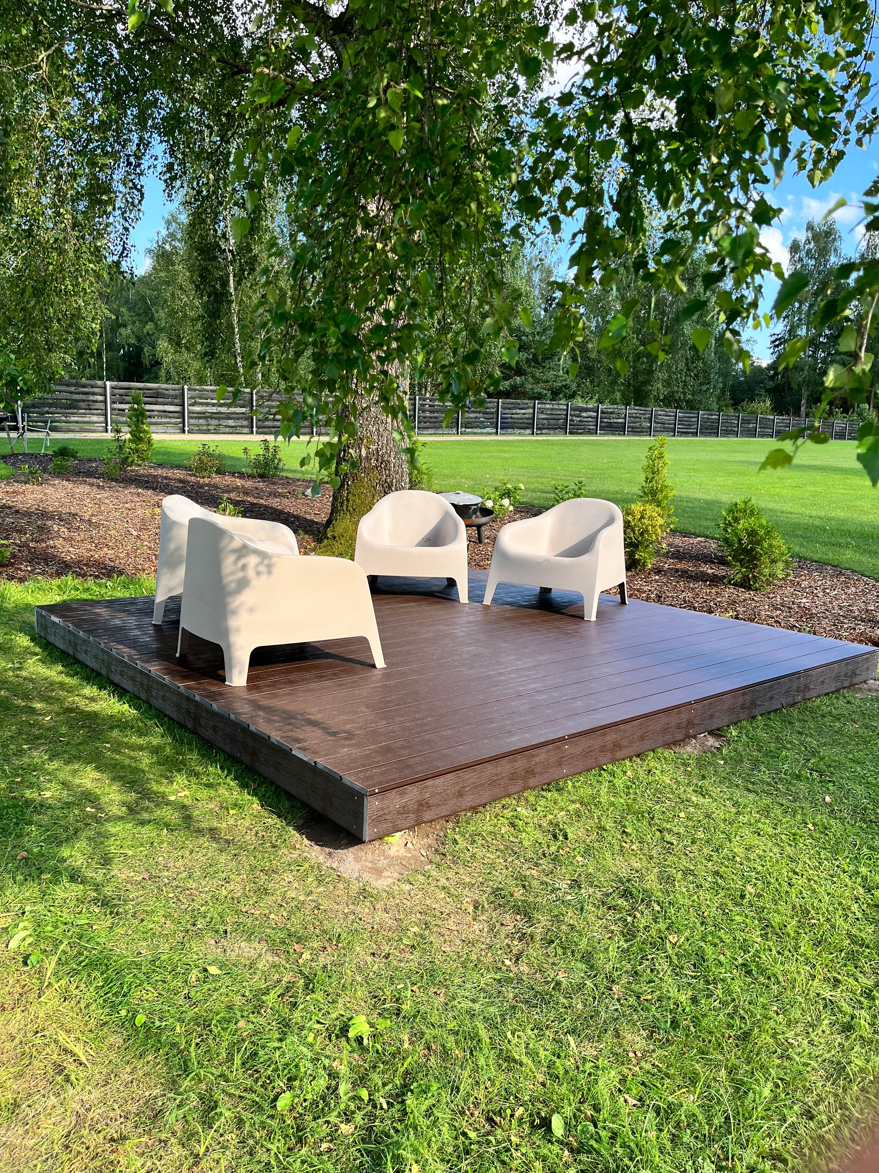 WPC terrace board ART-7 3D (149x20mm).