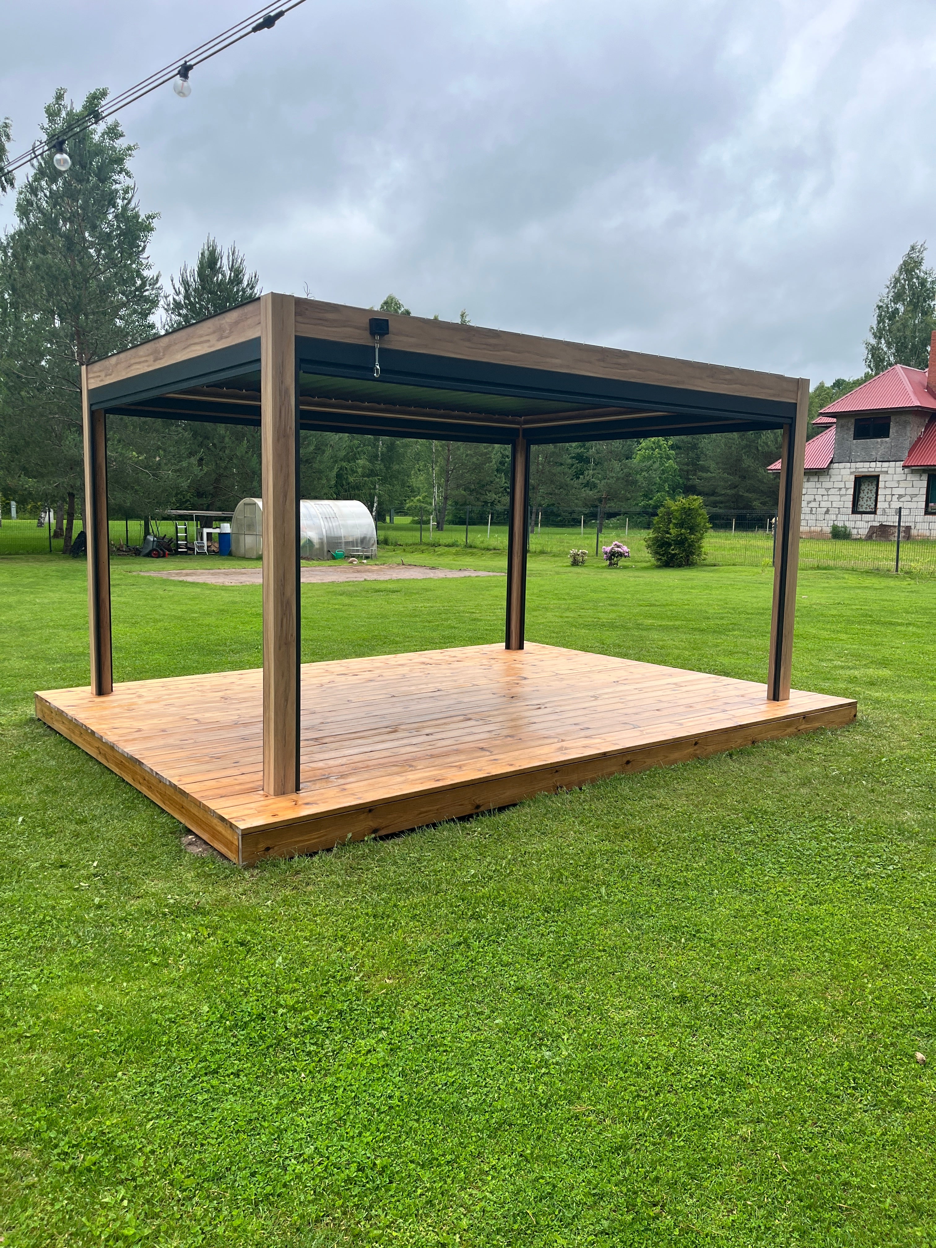 Terrace deck 4,6m x 3,2m