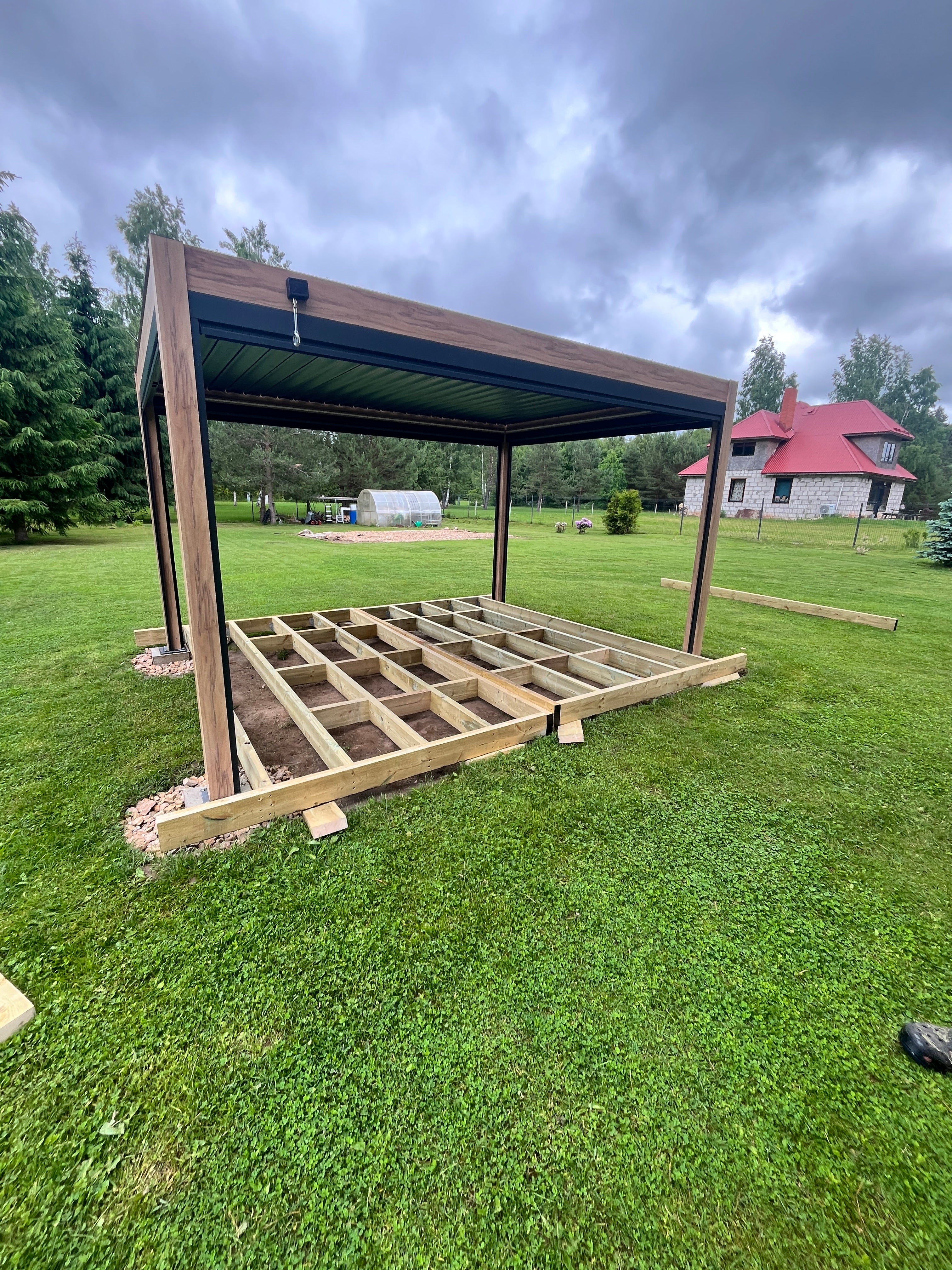 Terrace deck 4,6m x 3,2m