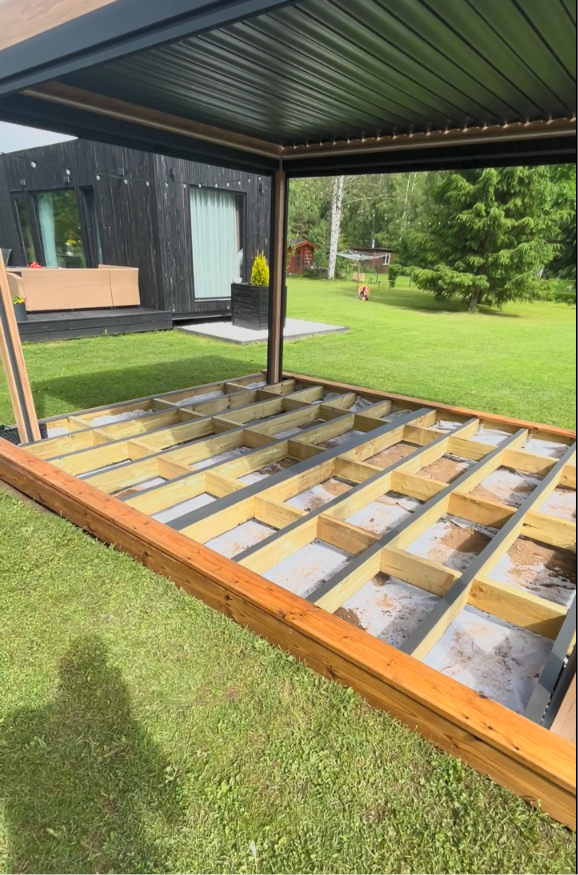 Terrace deck 4,6m x 3,2m