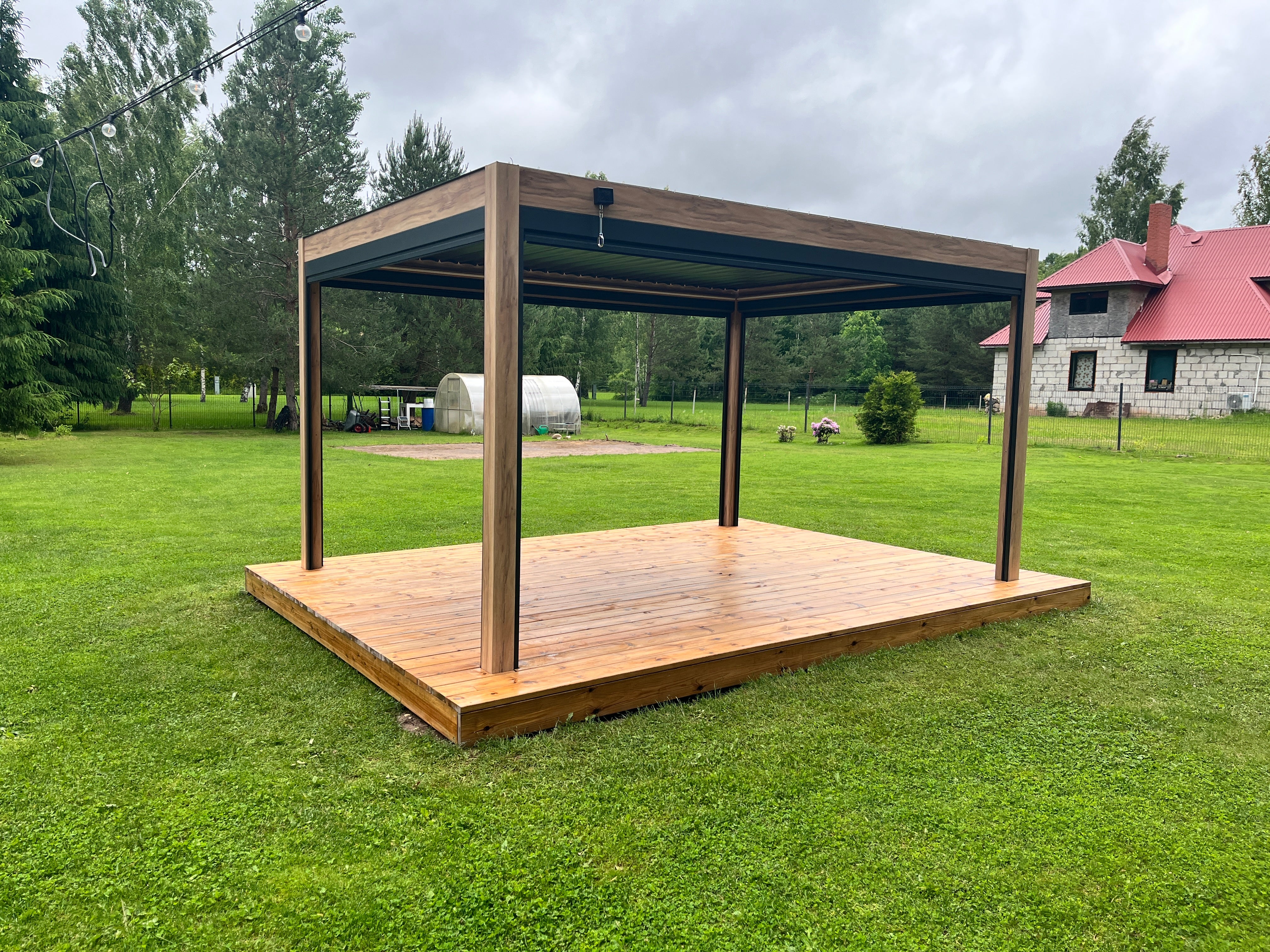 Terrace deck 4,6m x 3,2m